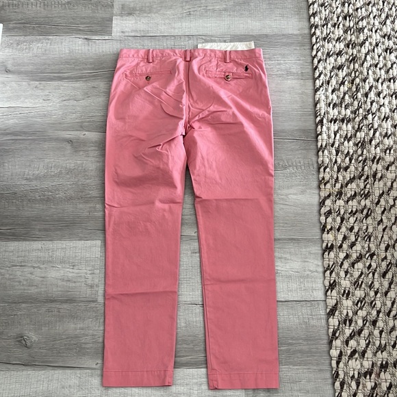 Light pink/salmon cotton pants by Polo Ralph Lauren. Like new! - Picture 3 of 4